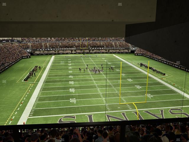Caesars Superdome - Section Suite 347 Seat View