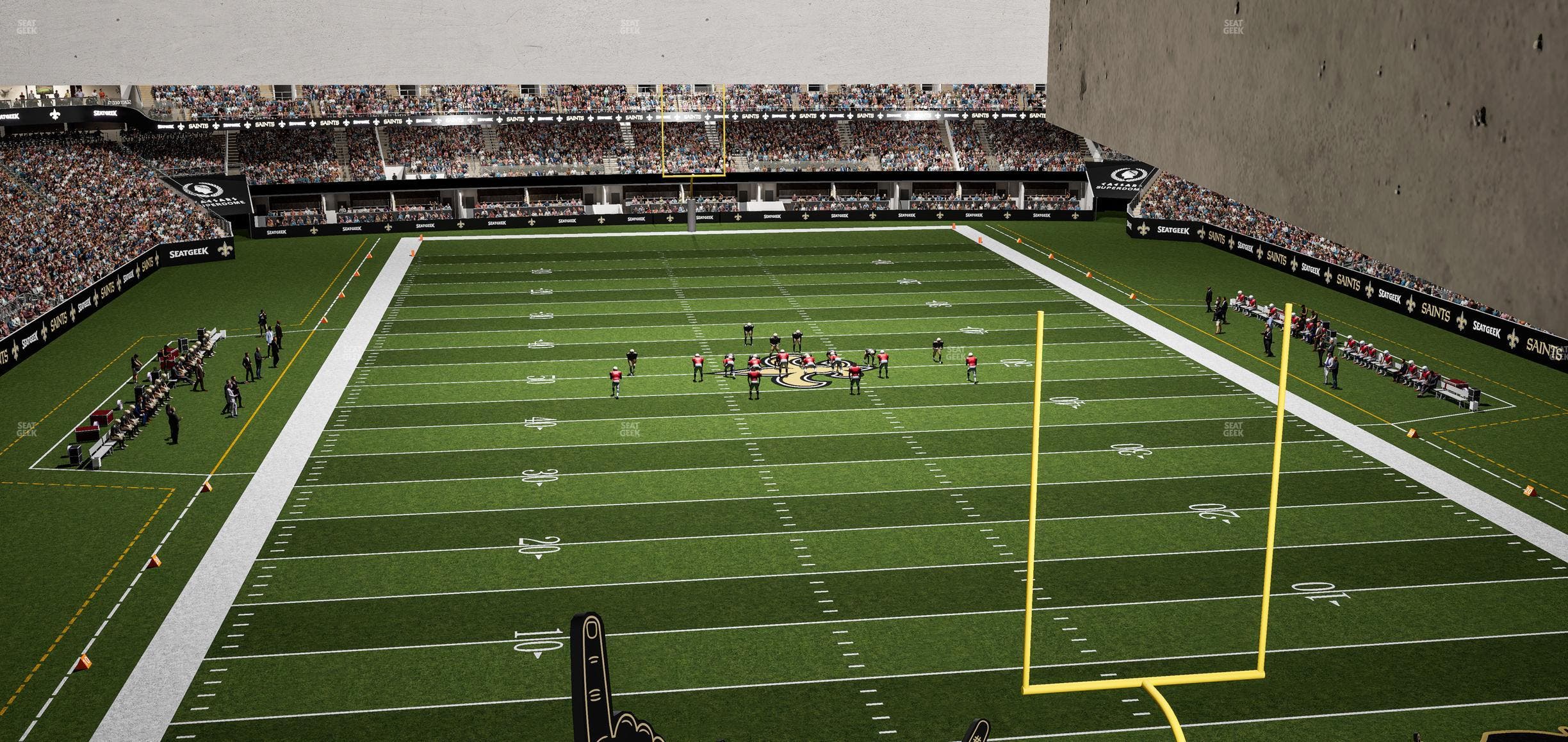 Caesars Superdome - Section Suite 347 Seat View