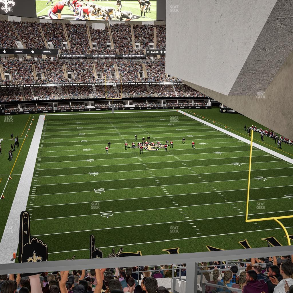 Caesars Superdome - Section Suite 348 Seat View