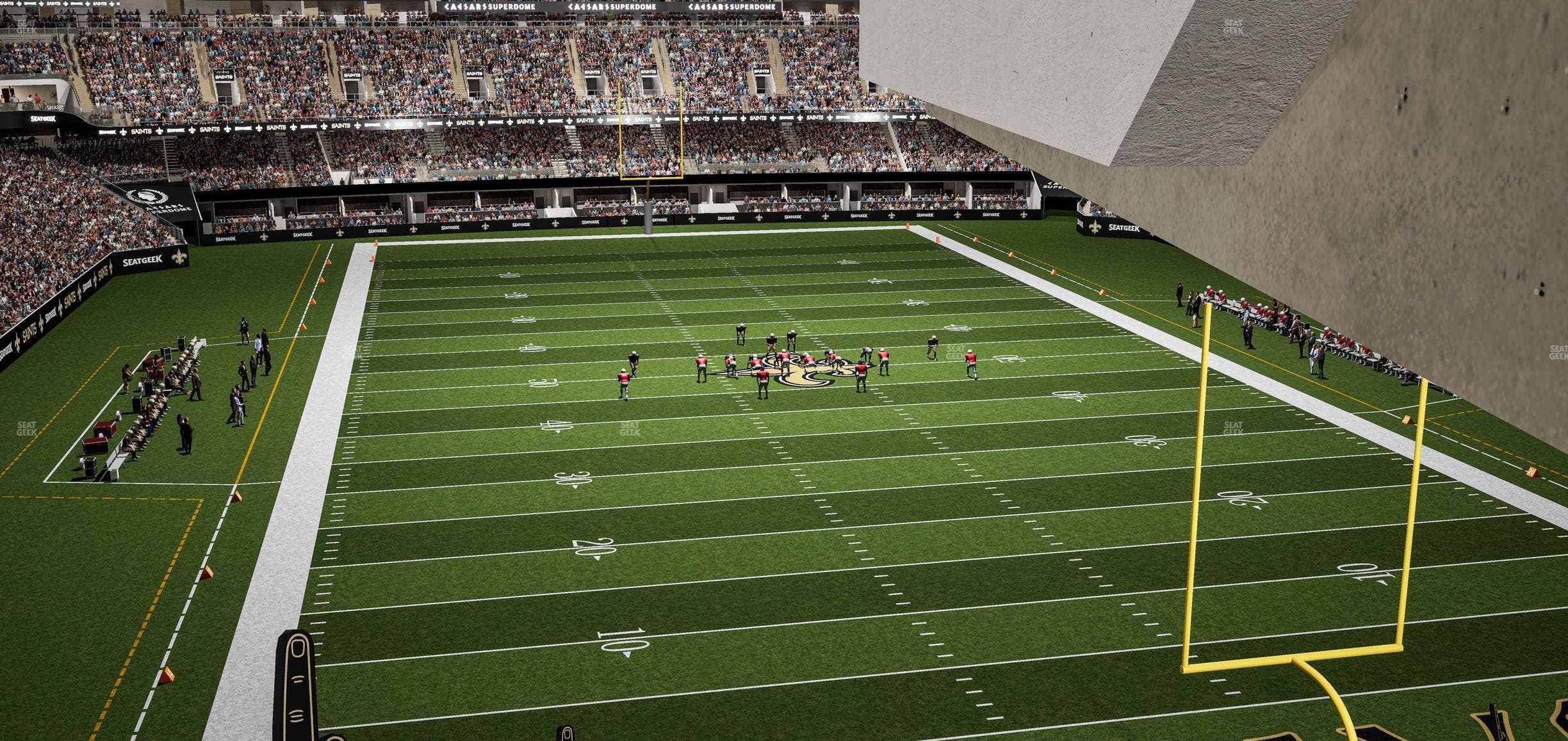 Caesars Superdome - Section Suite 348 Seat View