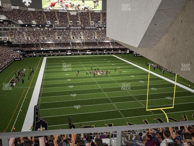 Caesars Superdome - Section Suite 348 Seat View