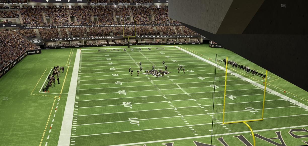 Caesars Superdome - Section Suite 348 Seat View