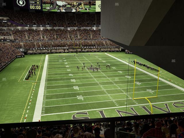 Caesars Superdome - Section Suite 348 Seat View