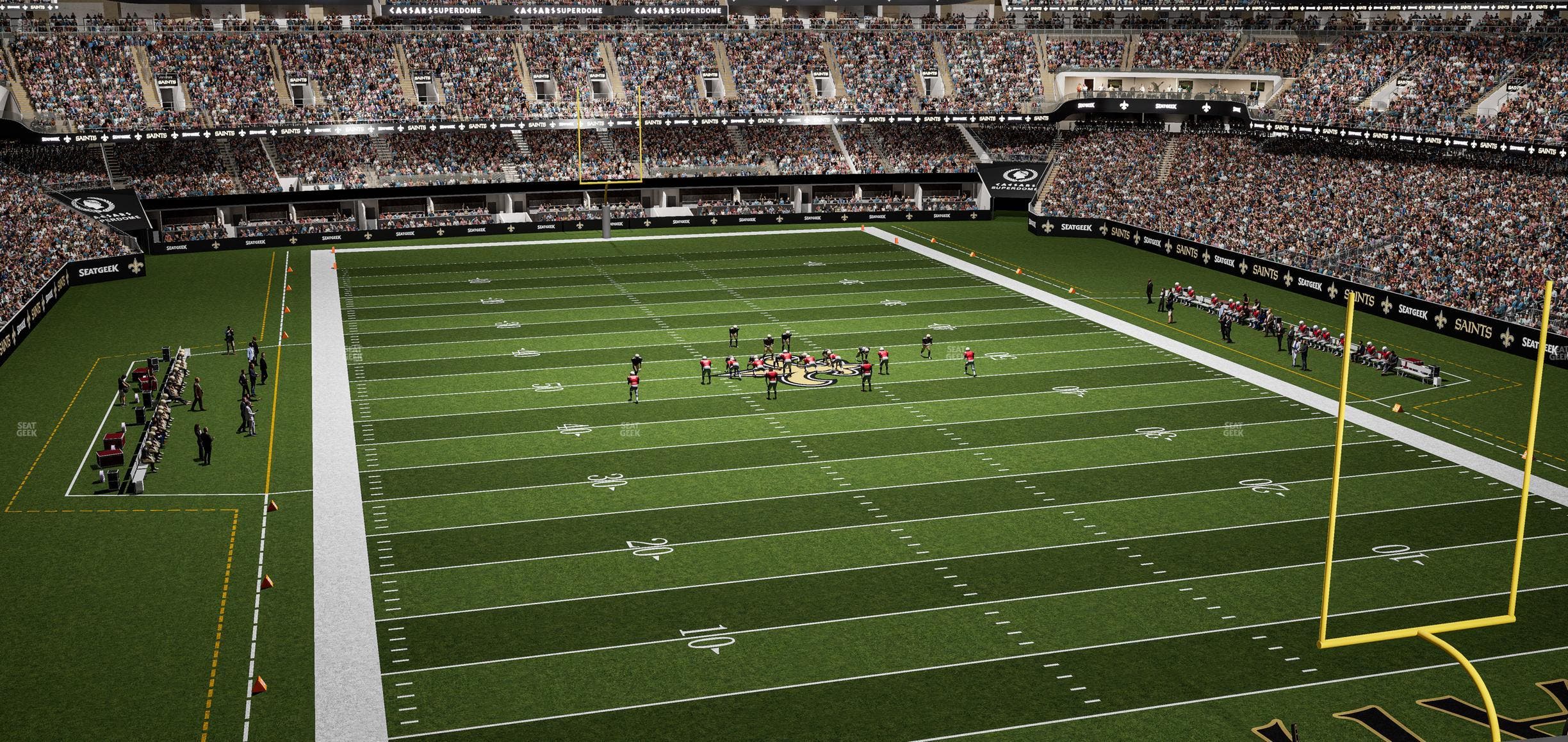 Caesars Superdome - Section Suite 349 Seat View