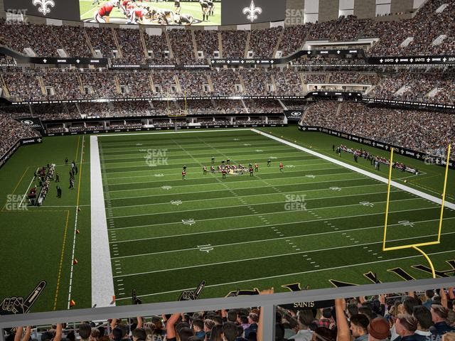 Caesars Superdome - Section Suite 349 Seat View