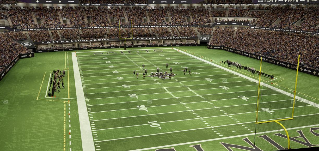 Caesars Superdome - Section Suite 349 Seat View