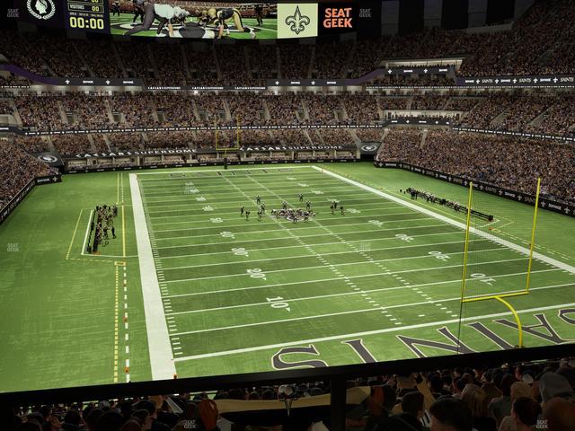 Caesars Superdome - Section Suite 349 Seat View