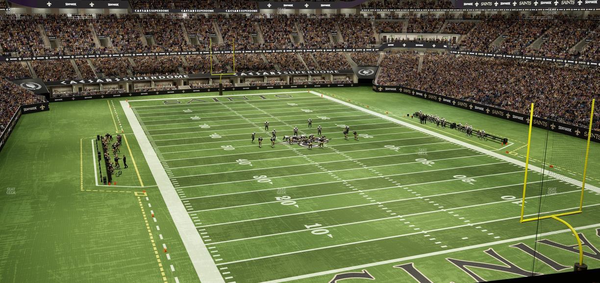 Caesars Superdome - Section Suite 350 Seat View