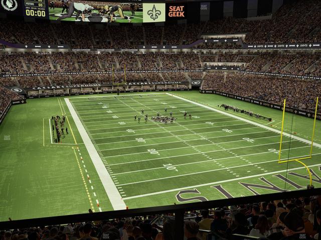 Caesars Superdome - Section Suite 350 Seat View
