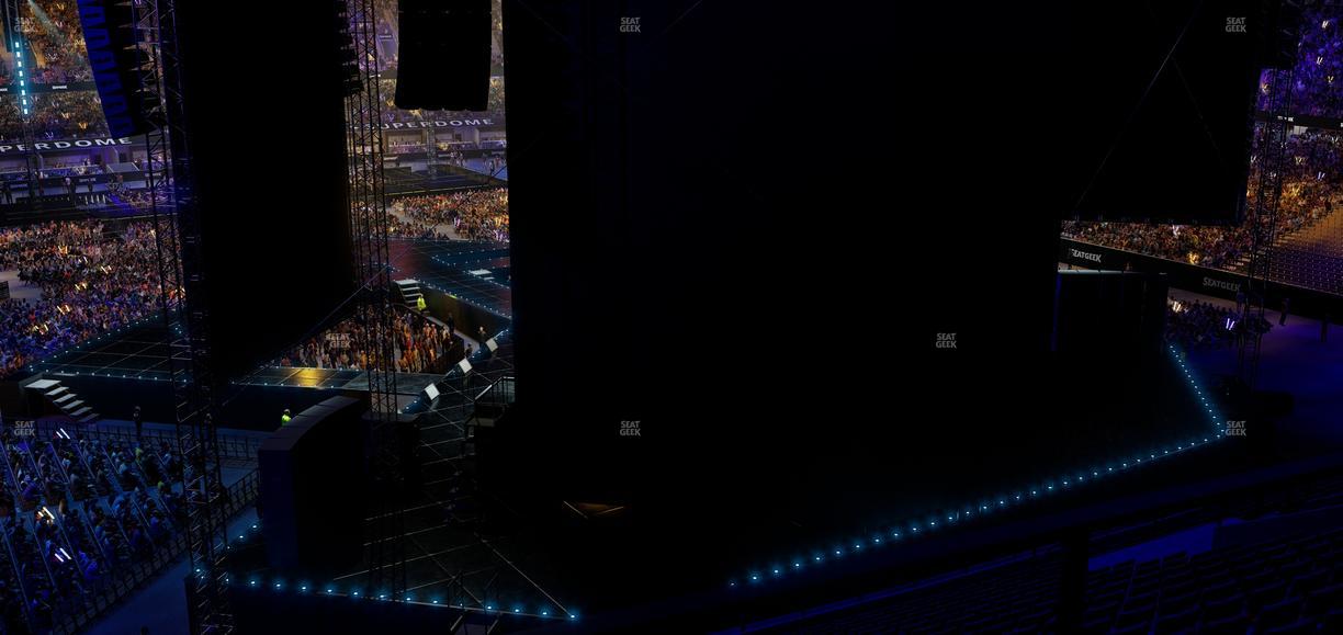 Caesars Superdome - Section Suite 350 Seat View