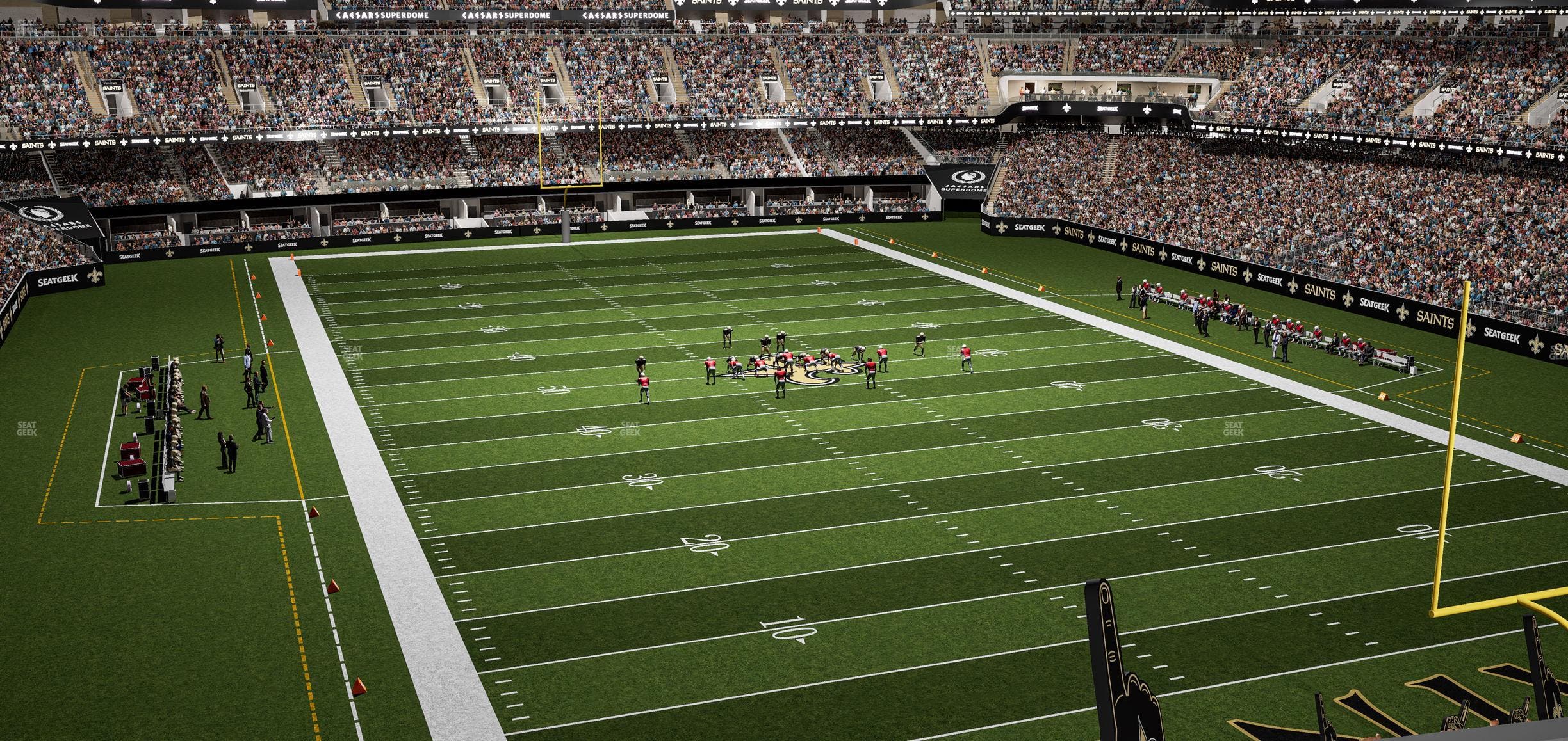Caesars Superdome - Section Suite 350 Seat View