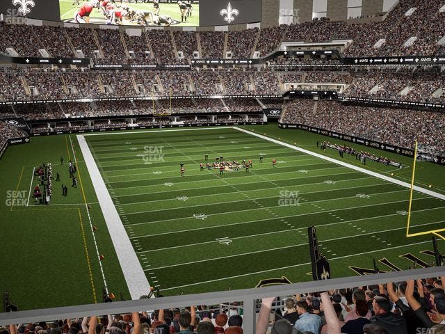 Caesars Superdome - Section Suite 350 Seat View