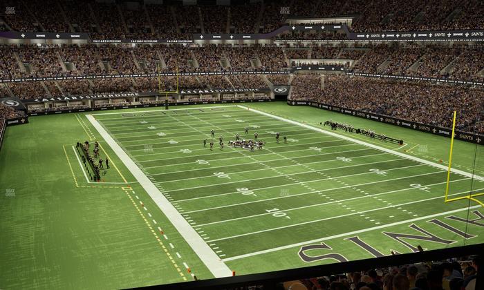 Caesars Superdome - Section Suite 351 Seat View