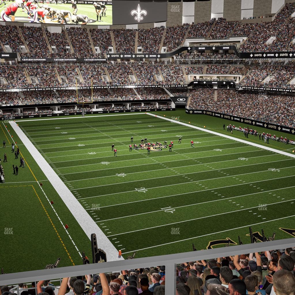Caesars Superdome - Section Suite 351 Seat View