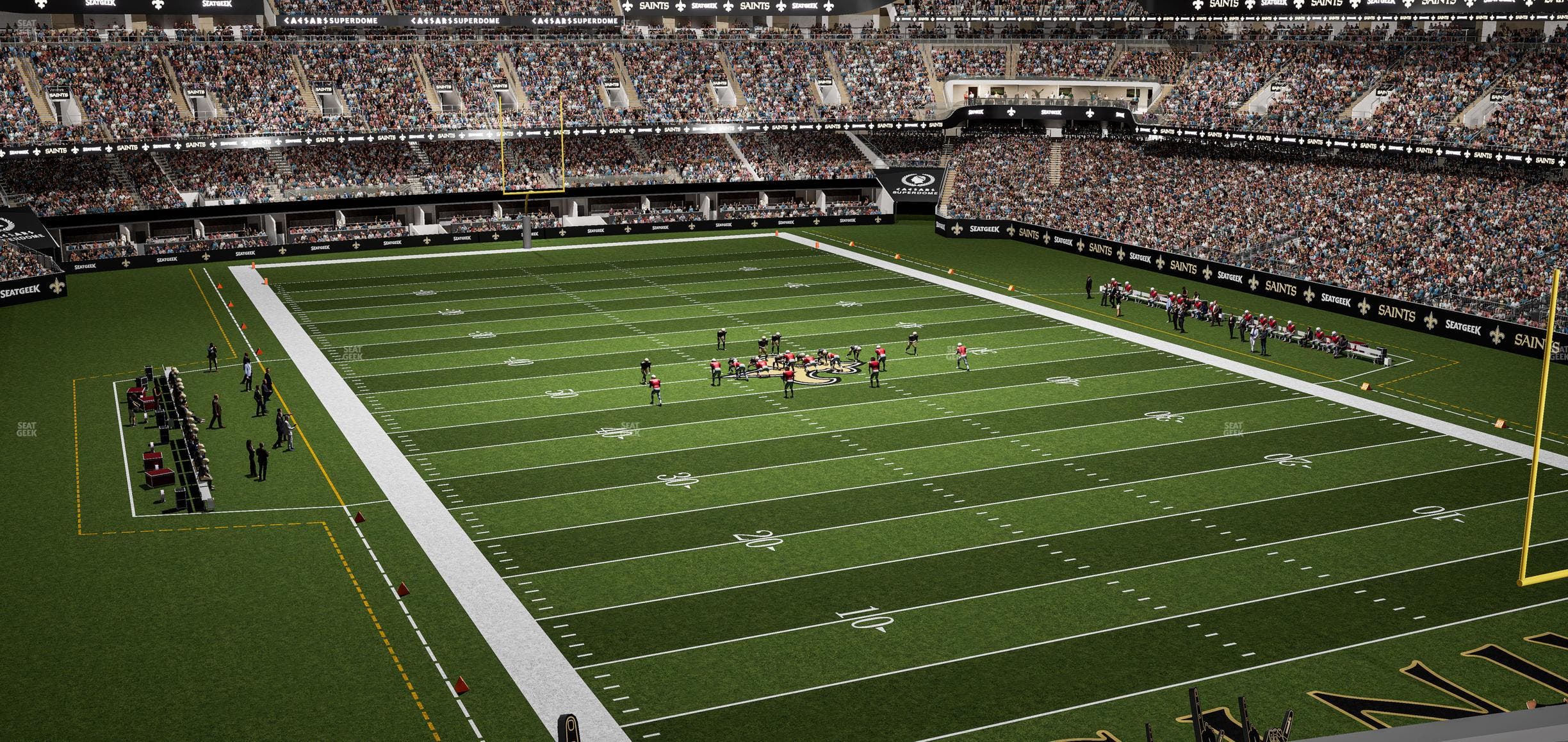 Caesars Superdome - Section Suite 351 Seat View
