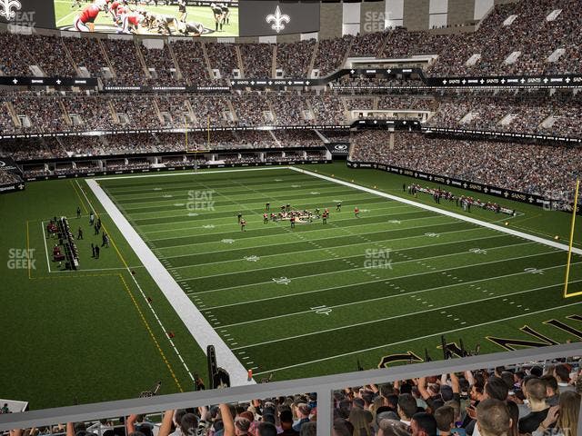 Caesars Superdome - Section Suite 351 Seat View