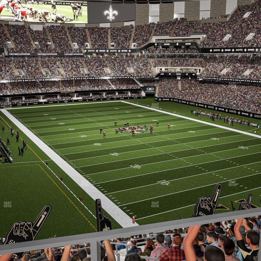 Caesars Superdome - Section Suite 352 Seat View