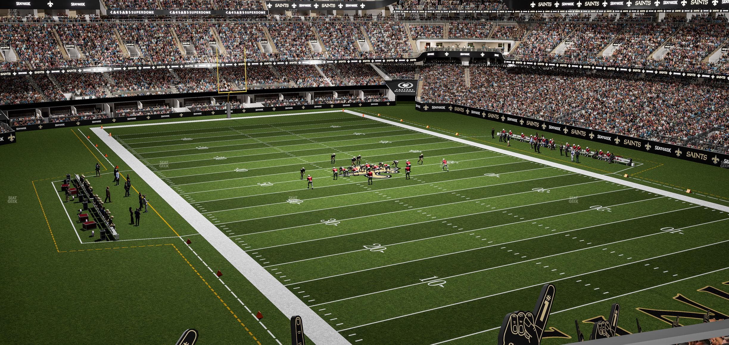 Caesars Superdome - Section Suite 352 Seat View