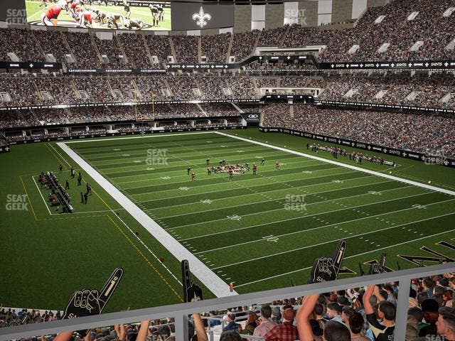 Caesars Superdome - Section Suite 352 Seat View