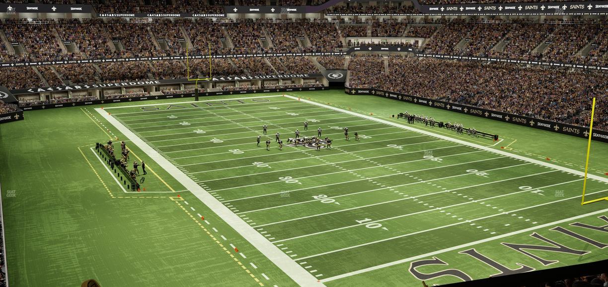 Caesars Superdome - Section Suite 352 Seat View