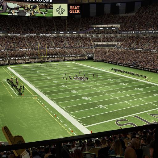 Caesars Superdome - Section Suite 352 Seat View