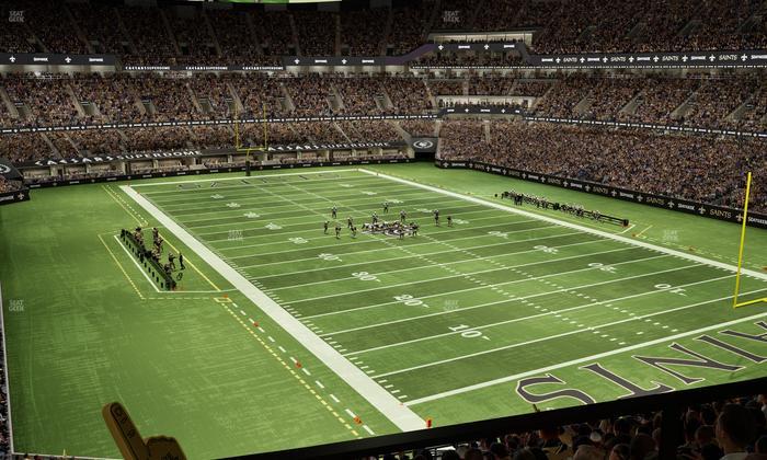 Caesars Superdome - Section Suite 352 Seat View