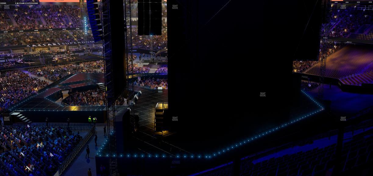 Caesars Superdome - Section Suite 352 Seat View