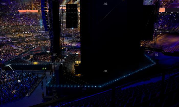 Caesars Superdome - Section Suite 352 Seat View