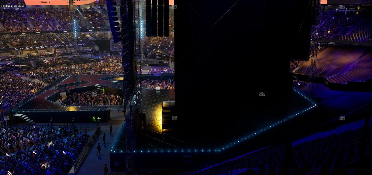 Caesars Superdome - Section Suite 353 Seat View