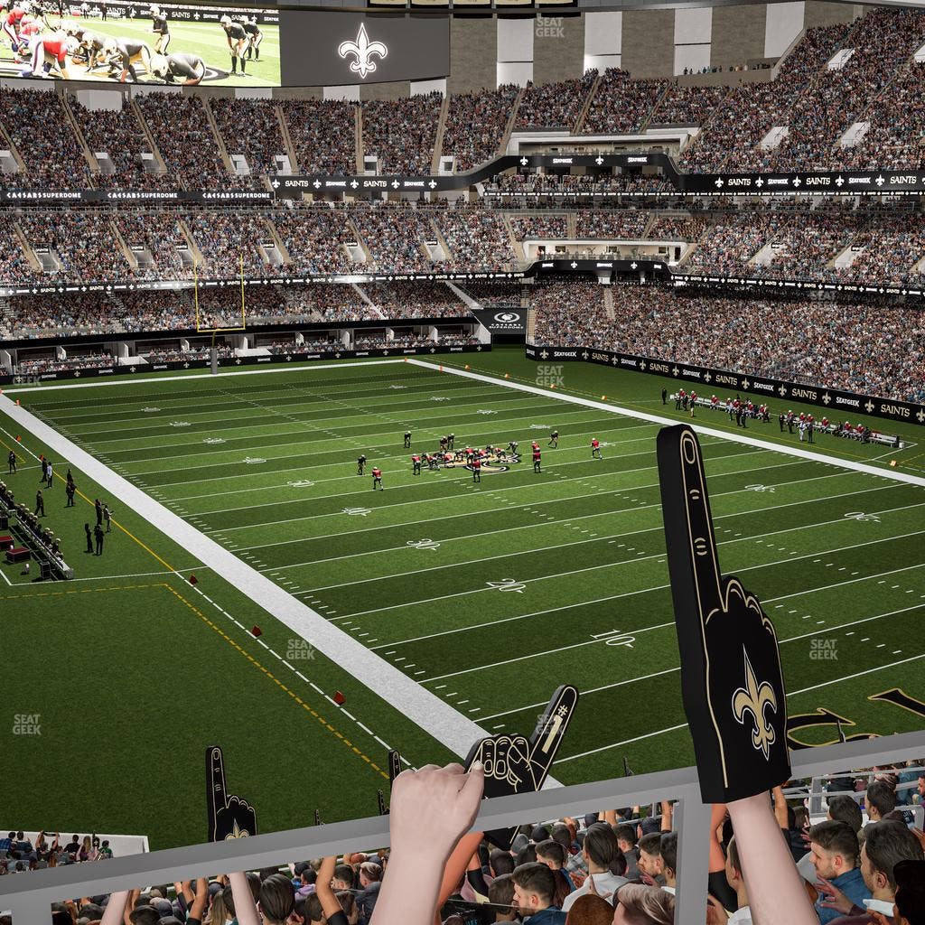Caesars Superdome - Section Suite 353 Seat View