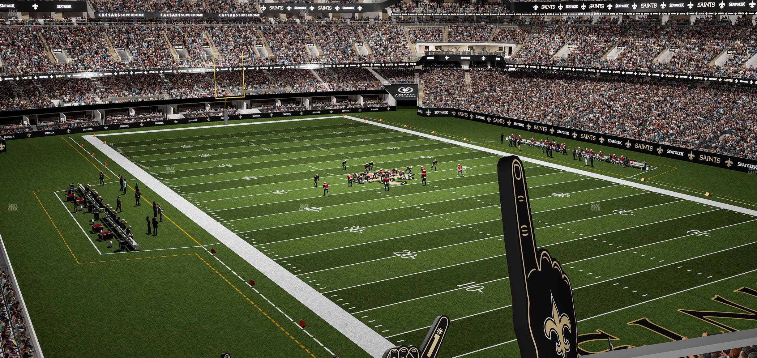 Caesars Superdome - Section Suite 353 Seat View