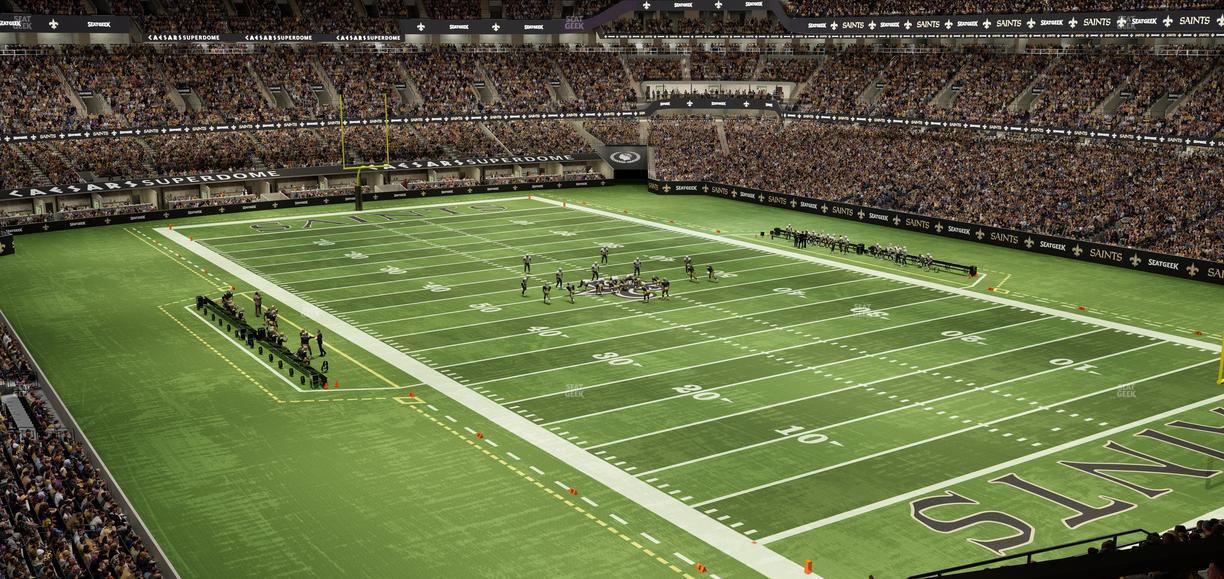 Caesars Superdome - Section Suite 354 Seat View