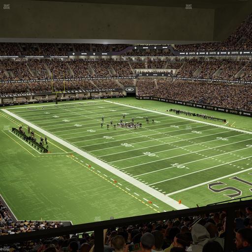 Caesars Superdome - Section Suite 354 Seat View