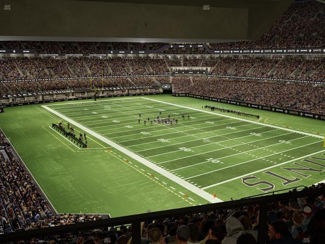 Caesars Superdome - Section Suite 354 Seat View