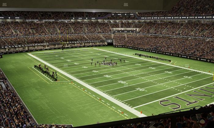 Caesars Superdome - Section Suite 354 Seat View