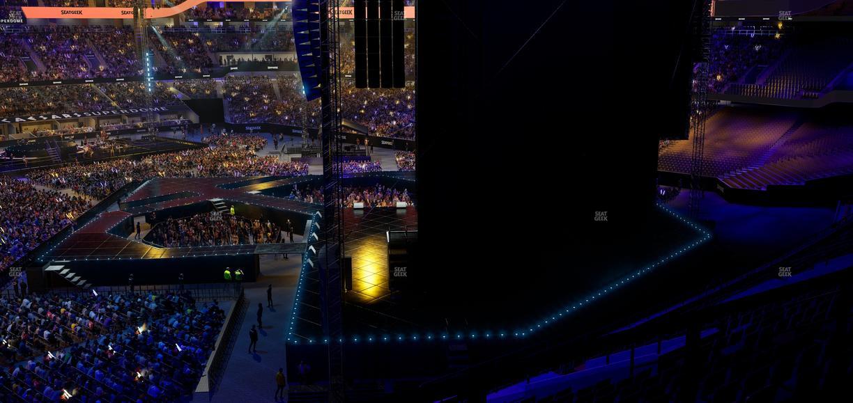 Caesars Superdome - Section Suite 354 Seat View