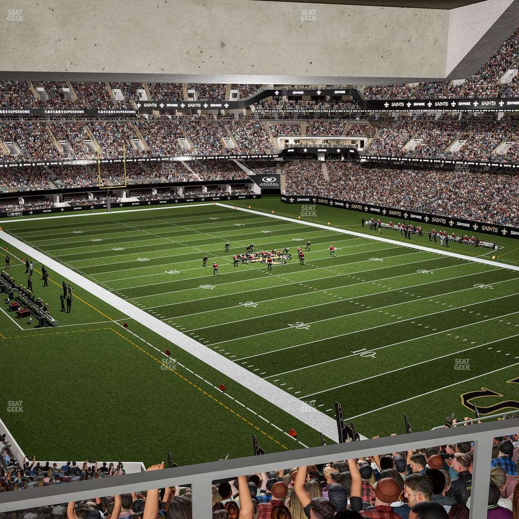 Caesars Superdome - Section Suite 354 Seat View