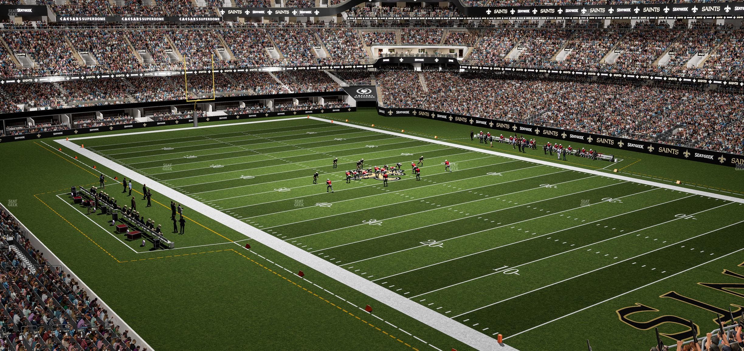 Caesars Superdome - Section Suite 355 Seat View