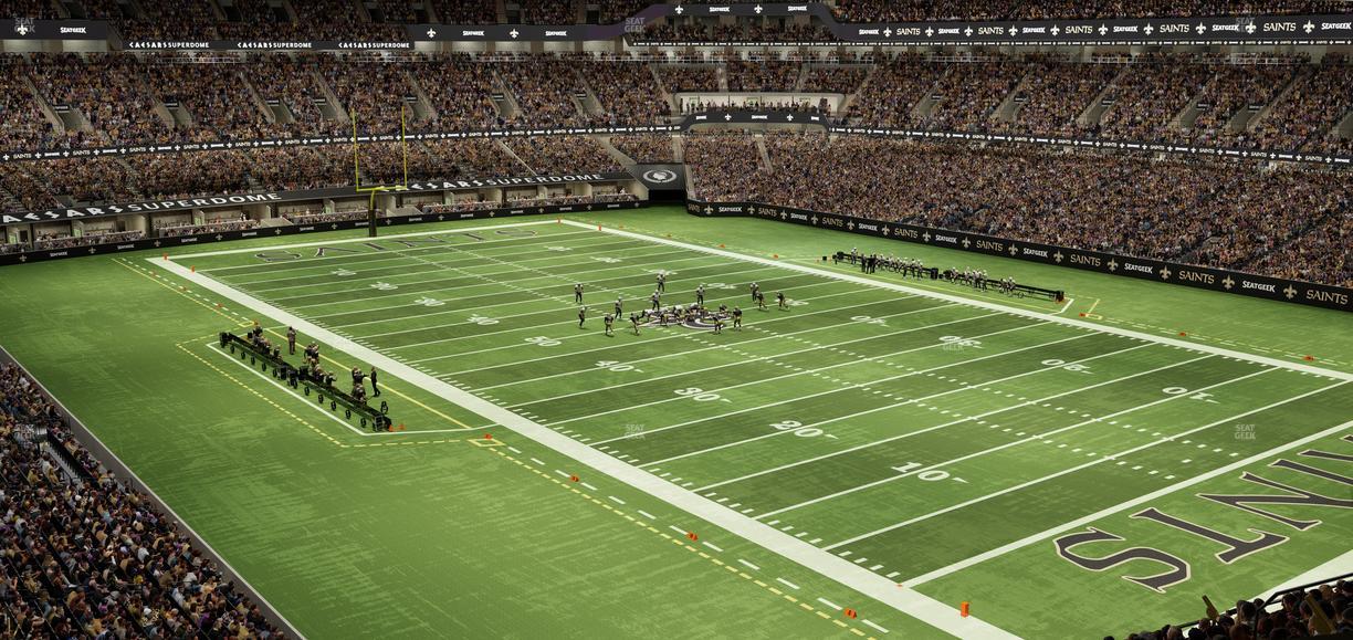 Caesars Superdome - Section Suite 355 Seat View