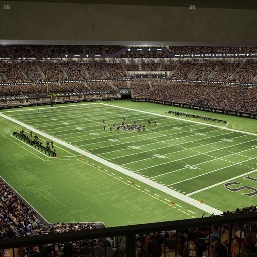 Caesars Superdome - Section Suite 355 Seat View