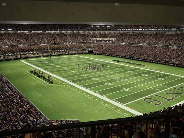 Caesars Superdome - Section Suite 355 Seat View