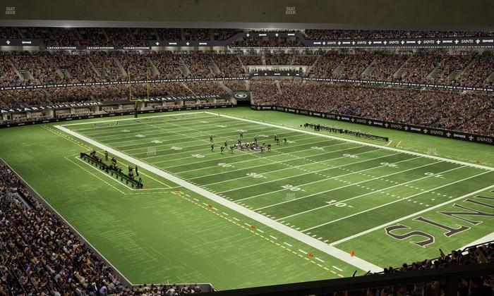 Caesars Superdome - Section Suite 355 Seat View