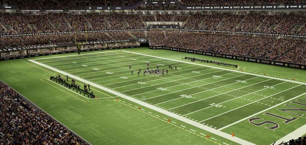 Caesars Superdome - Section Suite 356 Seat View