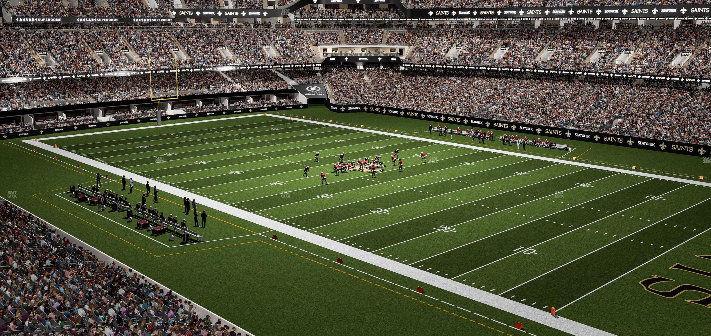 Caesars Superdome - Section Suite 357 Seat View