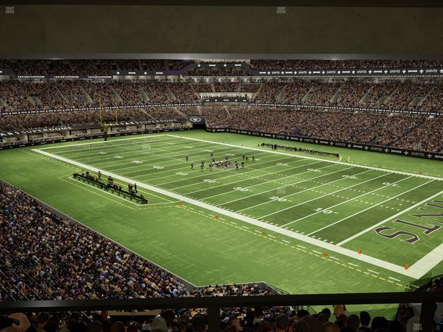 Caesars Superdome - Section Suite 357 Seat View