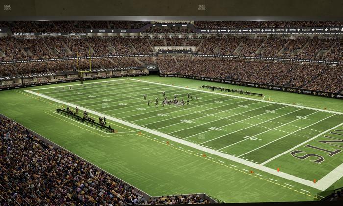 Caesars Superdome - Section Suite 357 Seat View