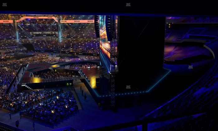 Caesars Superdome - Section Suite 357 Seat View