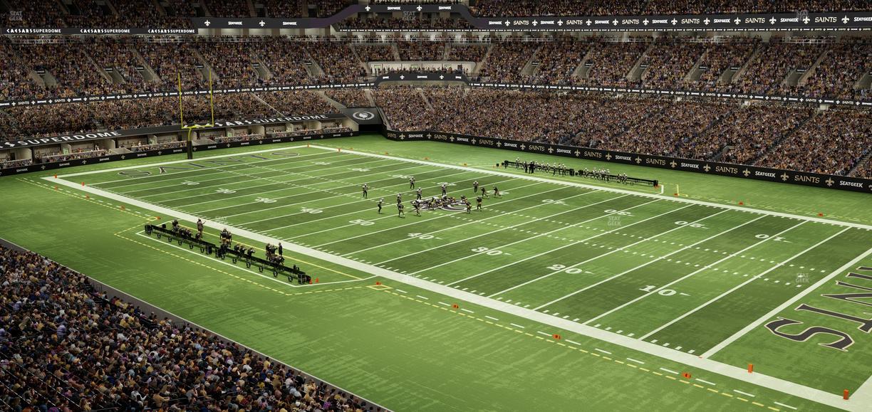 Caesars Superdome - Section Suite 358 Seat View