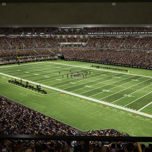 Caesars Superdome - Section Suite 358 Seat View