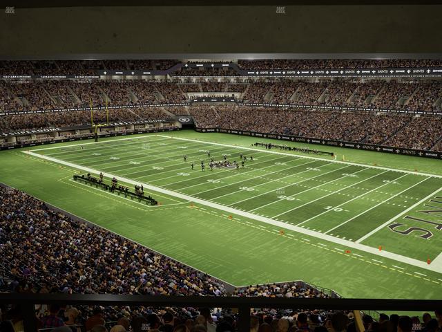 Caesars Superdome - Section Suite 358 Seat View